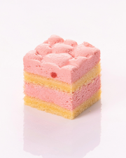 Heart-Shaped Strawberry Mousse Cake